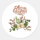Search for green holly leaf stickers Classic