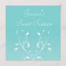 Search for girl 18th birthday invitations Floral