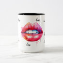 Search for red lips mugs Fashion