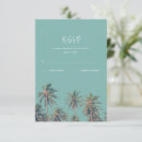 Search for beach rsvp cards Palm tree