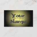 Search for black and yellow business cards Vintage