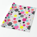 Search for memphis wrapping paper Bright