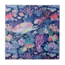 Search for turquoise fish tiles Underwater