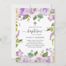 Recherche de lilas baptême invitations Floral