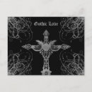 Recherche de amour gothique cartes postales Noir