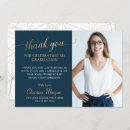 Recherche de blue graduation thank you cards Diplômé