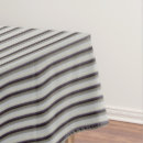 Search for blue and gray tablecloths Striped
