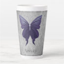 Search for purple butterfly mugs Vintage