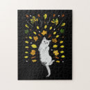 Search for autumn leaves puzzles Cats