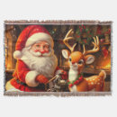 Search for reindeer blankets Retro