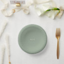 Search for sage wedding plates Minimalist