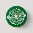 Recherche de st patricks day buttons Drapeau irlandais