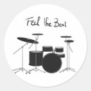 Recherche de drums autocollants Musique