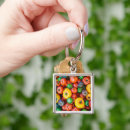 Search for fruit square keychains Harvest