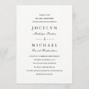 Search for simply elegant wedding invitations Traditional