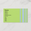 Recherche de vert jaune cartes visite Rayures