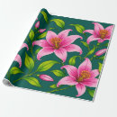 Recherche de feuillage papier cadeau Feuilles vertes