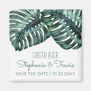 Search for tropical save the date magnets Monstera