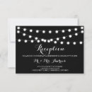 Search for formal wedding reception invitations Black and white