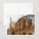 Recherche de beau paysage cartes postales Illustration