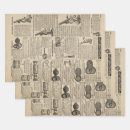 Recherche de page papier cadeau Vintage