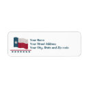 Search for texas star return address labels Texan