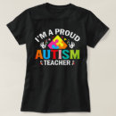 Search for autism teacher tshirts Humour