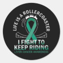 Search for green ribbon awareness stickers Liver