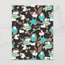 Recherche de motif lapin cartes postales Fête du thé