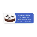 Search for ants return address labels Black