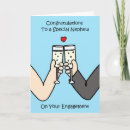 Search for engagement cards Champagne