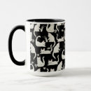 Search for white and black cat mugs Kittens