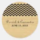 Search for zigzag wedding stickers Elegant