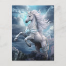Recherche de licorne cartes postales Imaginaire