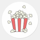 Search for classic cinema stickers Popcorn