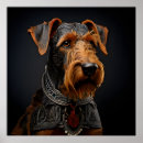 Recherche de art airedale posters Roi des terriers