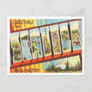 Search for wisconsin shape postcards Vintage