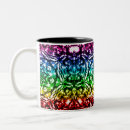 Search for rainbow mandala mugs Trippy