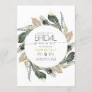 Search for feather bridal shower invitations Watercolor