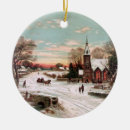Search for winter scene ornaments Town