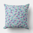 Search for fish scale pillows Teal