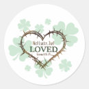 Search for lucky in love stickers Green