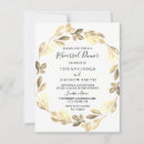 Search for wreath rehearsal dinner invitations Garden