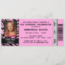 Search for concert ticket birthday invitations Girls