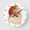 Search for vintage santa claus clocks Festive