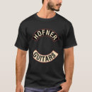 Recherche de hofner tshirts Guitare