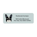 Search for french bulldog return address labels Frenchie