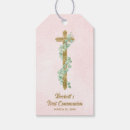 Search for communion gift tags Gold cross