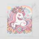 Search for fantasy creatures postcards Unicorn