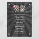 Search for sugar skull wedding invitations Skulls